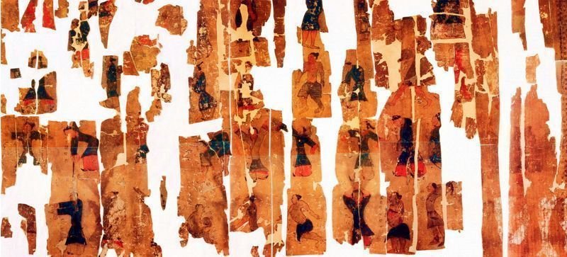 daoyin Dao Yin Tu mapa de ejercicios de Mawangdui