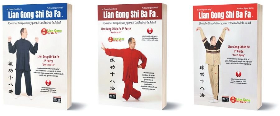 Lian Gong libros portadas